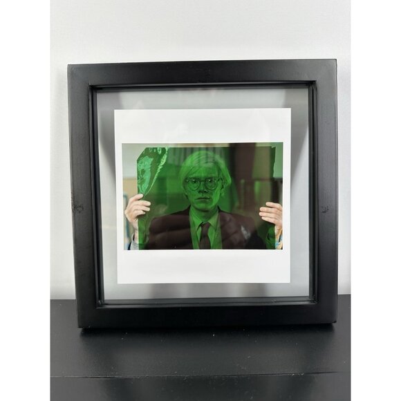 Magnum Photos Thomas Hoepker “Andy Warhol” 6”x6” Signed photo